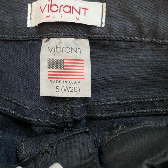 Vibrant MIU skinny high waist distressed jeans NWT - Picture 5 of 9